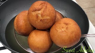 AUTHENTIC GHANA DRY BOFROT  TOOGBEI  PUFF PUFF RECIPE  BEIGNETS CROUSTILLANTS [upl. by Frants]