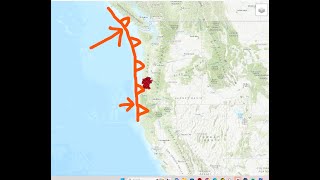 Cascadia Subduction Zone Tremor uptick Southern California update Friday 9272024 [upl. by Bekaj]