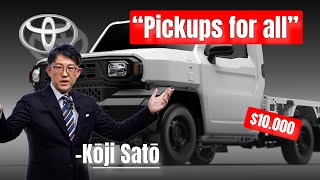 TOYOTA INTRODUCES 10000 TRUCK  BREAKING THE MARKET [upl. by Sosthenna]