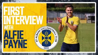 NEW PLAYER INTERVIEW  ALFIE PAYNE [upl. by Acirtap183]