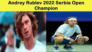 Andrey Rublev He won this prestigious tournament defeating Aslan Karatsev in the final [upl. by Nylasej473]