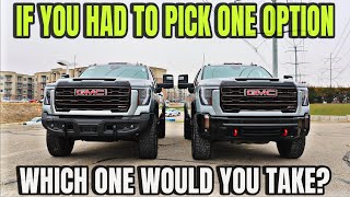 2025 GMC Sierra 2500 AT4X If You Had To Pick One Option Which Would It Be [upl. by Attiuqram]