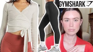 GYMSHARK ELEVATE LEGGING TRY ON REVIEW  SIZE GUIDE REFERENCE [upl. by Eldwun]