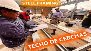 ⚡Cerchas o Tijerales de Steel Framing⚡ Fabricación paso a paso Cerchas Metalcom Steel Frame [upl. by Edwina]