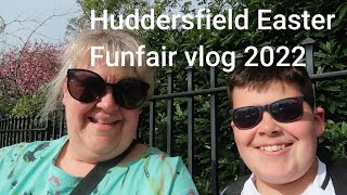 Huddersfield Easter Fun Fair Vlog at Greenhead Park April 2022 [upl. by Nwahsak541]