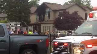 Main Street Fire Latrobe PA 052715 [upl. by Eeliab]