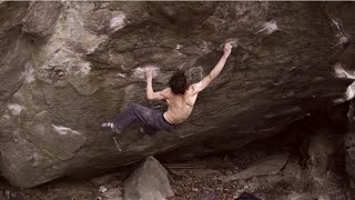 Adam Ondra Sends 2 V16 Boulder Problems [upl. by Ahtiekahs]