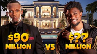 USAIN BOLT VS NOAH LYLES Lifestyle Showdown Net Worth Cars Mansions [upl. by Oramug865]