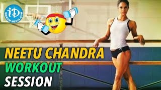 Neetu Chandra Workout Session  iDream Filmnagar [upl. by Polito780]