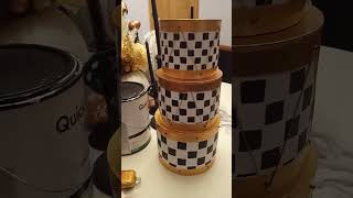 Thrift store Holiday drums update w MackenzieChilds inspiration 🏁🥁🏁🥁🏁 christmas [upl. by Adniroc]