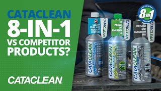 Cataclean 8in1 vs Competitor products [upl. by Naveb937]