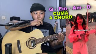 Chord Gampang Jiwa Yang Bersedih  Ghea Indrawari Tutorial Gitar Pemula [upl. by Oreste]