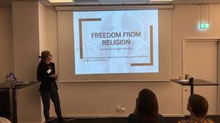 Vera Meijering Freedom from religion The situation in Afghanistan for nonreligious persons [upl. by Rodger526]