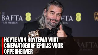 Hoyte van Hoytema Triomfeert met Cinematografieprijs voor Oppenheimer [upl. by Toms718]