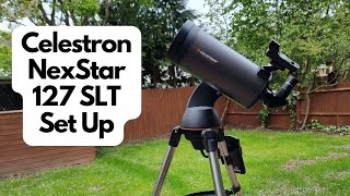 How To Set Up The Celestron Nexstar 127 SLT [upl. by Fishbein56]