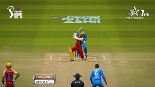 Chris Gayle 175 66 IPL 2013  Cricket 24  Real Commentary  BroDow Gaming BG [upl. by Buskirk329]