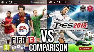 FIFA 13 Vs PES 2013 PS3 [upl. by Aurel]