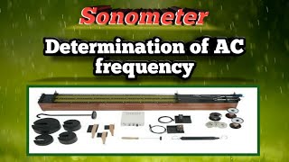 Sonometer  Determination of AC Frequency [upl. by Nadine]