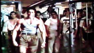 TV report about the Weider Gym in Paris part 1 [upl. by Ocirema]