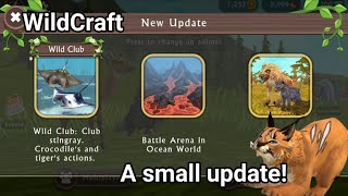 WildCraft  A Small Update [upl. by Eenitsed395]