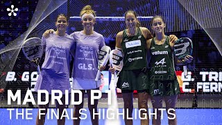 Comunidad de Madrid Premier Padel P1 Highlights day 7 women [upl. by Lucina]