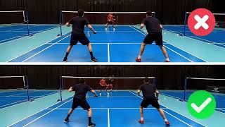 Doubles Defensive Positioning In Badminton  Dos And Donts [upl. by Azmah787]