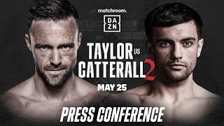 JOSH TAYLOR VS JACK CATTERALL 2 PRESS CONFERENCE LIVESTREAM [upl. by Dyraj440]