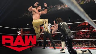 Seth “Freakin” Rollins vs Dominik Mysterio Raw highlights July 3 2023 [upl. by Trelu]