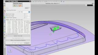 NX Stamping Die  Trim Angle Checkavi [upl. by Aidne581]