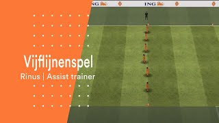 Vijflijnenspel  Warmingup  Rinus [upl. by Zach90]