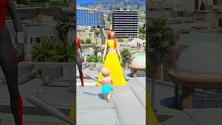 GTA V  WATER RAGDOLL VS MOM VS ZOLLY🥺short [upl. by Eddina]