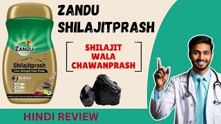 ZANDU SHILAJITPRASH  SHILAJIT WALA CHYAWANPRASH  WITH HIMALAYAN SHILAJIT  SAFED MUSLI  GOKHRU [upl. by Lissner]