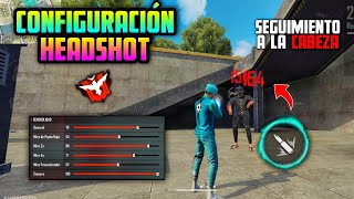 ✅SENSIBILIDAD FREE FIRE CON SEGUIMIENTO A LA CABEZA CONFIGURACIÓN PARA DAR HEADSHOT EN FREE FIRE😱 [upl. by Bergen]