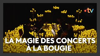 Musique  la magie des concerts à la bougie [upl. by Nnaegroeg]