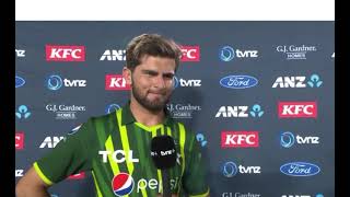 Shaheen Shah Afridis First Interview ShaheenAfridi CricketInterview [upl. by Kaz297]