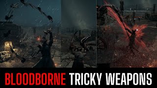 All Tricky Weapons From Graceborne  New Elden Ring Mod for Bloodborne  Mod Showcase [upl. by Granthem]