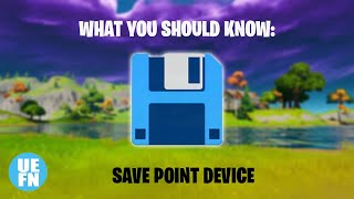 Save Point Device  Everything You Should Know  UEFN Creative 20 [upl. by Bird583]