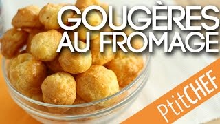 Recette de gougère au fromage inratable  Ptitchefcom [upl. by Adelpho649]