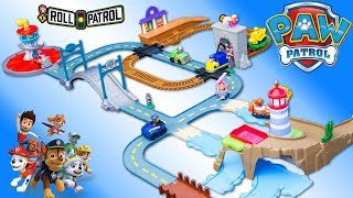 Paw Patrol Roll Patrol MEGA Pack 3 en 1 Pat Patrouille Piste Grande Vallée Jouet Toy Review [upl. by Navek]