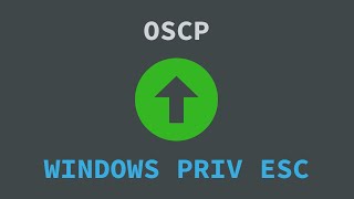 OSCP  Windows Privilege Escalation Methodology [upl. by Herzel]