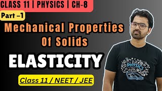 Elasticity  Elastic Limit  Mechanical Properties Of Solids  Class 11 physics ch  8  Akhtar Sir [upl. by Anilatsyrc]