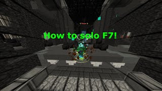 solo f7 boss fight hypixel skyblock guide [upl. by Ellehsim521]