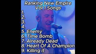 Ranking New Empire Vol1 By Hollywood Undead [upl. by Maryn]