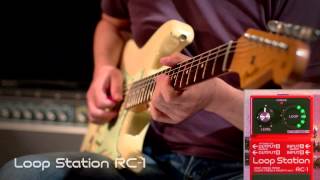 RC1 Loop Station Demonstration BOSS Sound Check [upl. by Dyol689]