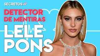 Lele Pons en aprietos con su manager en el detector de mentiras de Secretos [upl. by Kassia934]