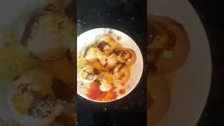 Dahi puri recipe  shorts 😋 [upl. by Dobbins]