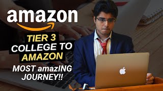 HOW HE CRACKED AMAZON INTERVIEW  TIER 3 TO AMAZON  COMPETITIVE CODING JOURNEY🔥rite2riddhi [upl. by Nodnorb119]