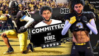 College Football 25 Road To Glory  5 Star RB Commits To A 2 Star College [upl. by Daph]