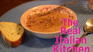 How to make Lentil Soup Tuscan Style  Real Italian Kitchen [upl. by Anitnas]