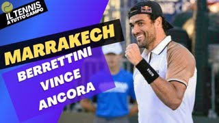 Tennis Marrakech  Vincono Berrettini Fognini e Sonego Estoril Borges sfida Musetti [upl. by Reamonn159]